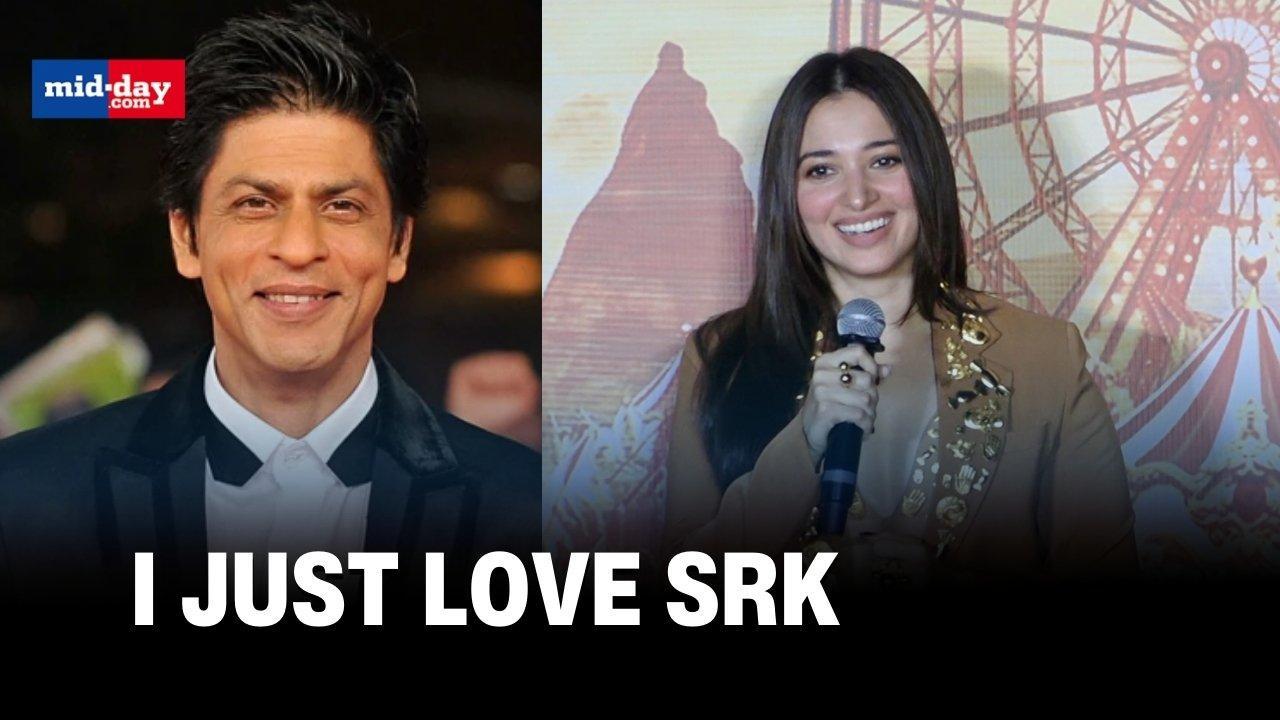 Tamannaah Bhatia shares she wants to do a film with Shah Rukh Khan