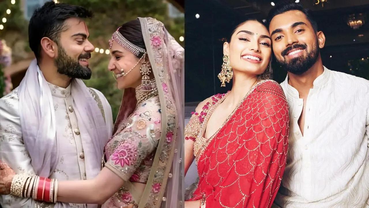Anushka-Virat to KL-Athiya, B-town actresses who married cricketers!