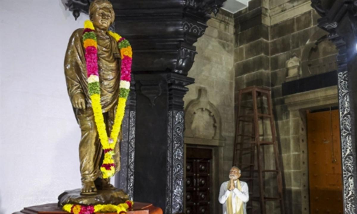 Prime Minister Modi also meditated at the Dhyan Mandapam, the place where revered Hindu philosopher Swami Vivekananda is believed to have had a divine vision about 'Bharat Mata'.