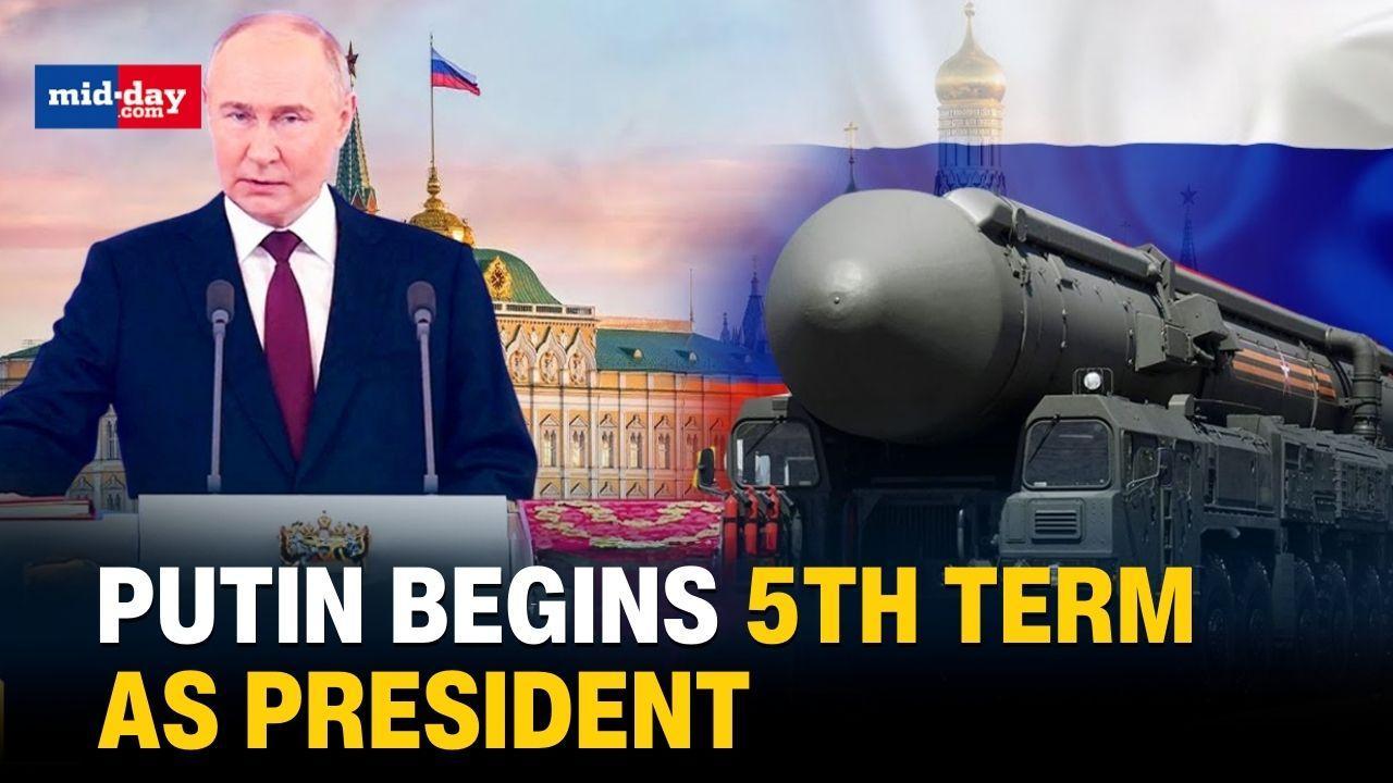 Vladimir Putin Starts 5th Term As President Of Russia