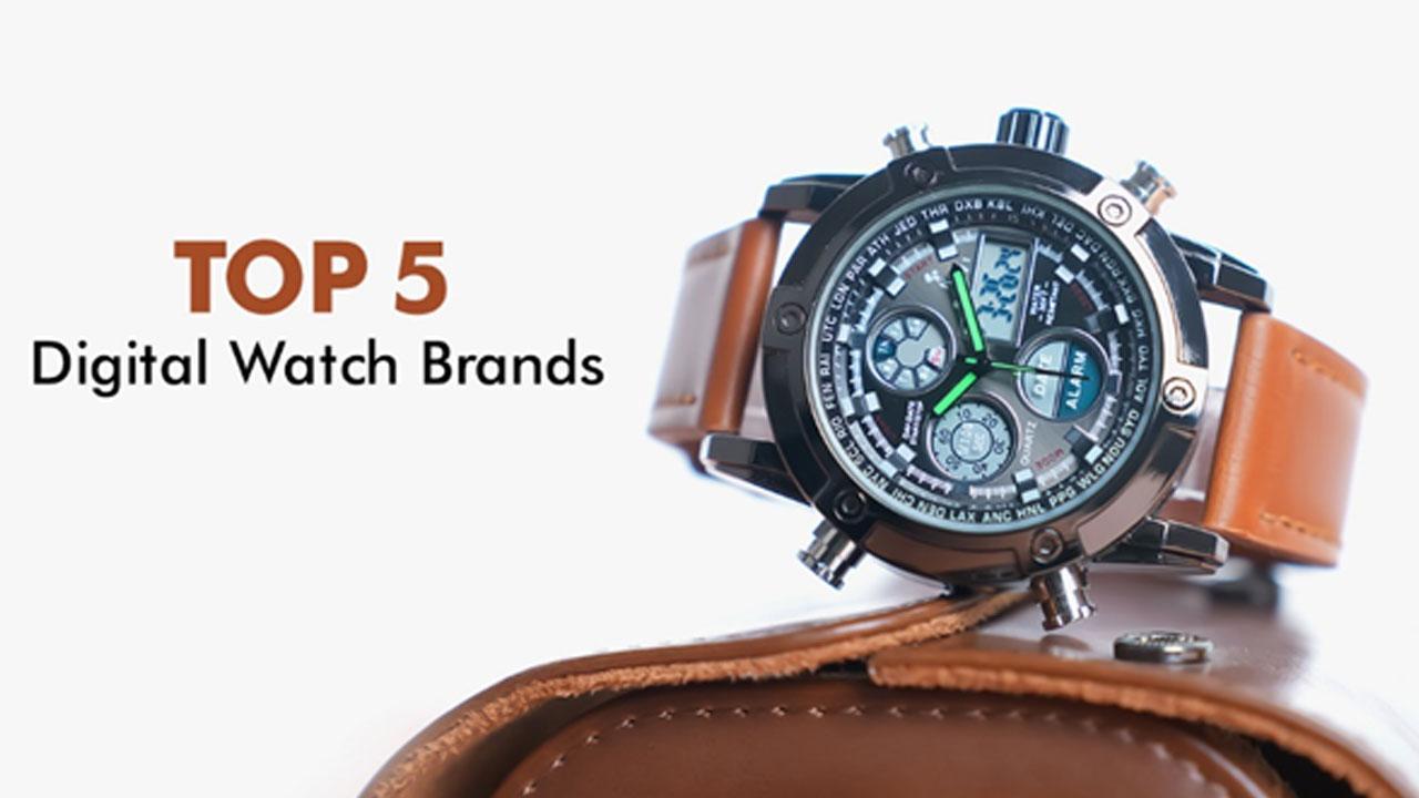 Top 5 Digital Watch Brands for a Luxurious Experience: Elevating Modern Timekeeping