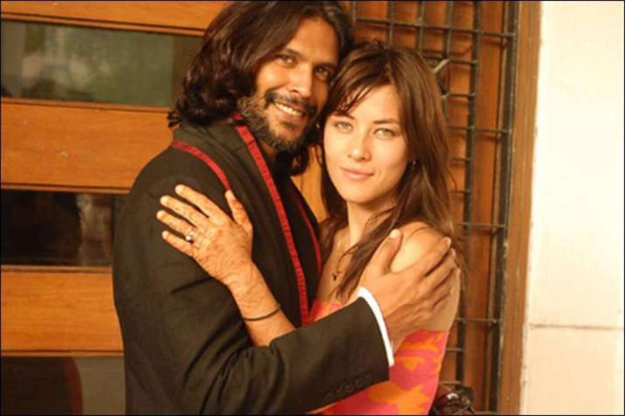 Milind Soman was first married to Mylène jampanoï in 2006 when he was 41. They got divorced a couple of years later and Soman married Ankita Konwar