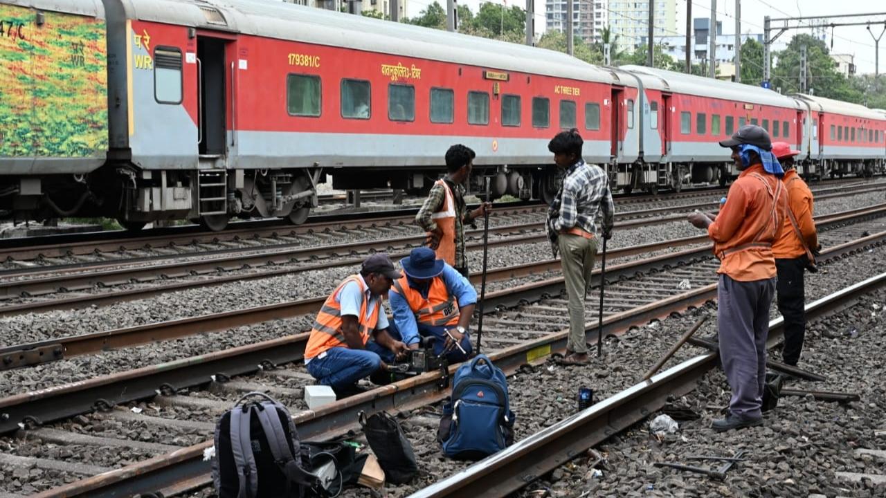 The Western Railway said that some up and down suburban services will remain cancelled and some Andheri and Borivali trains will be worked up to Goregaon on Harbour line