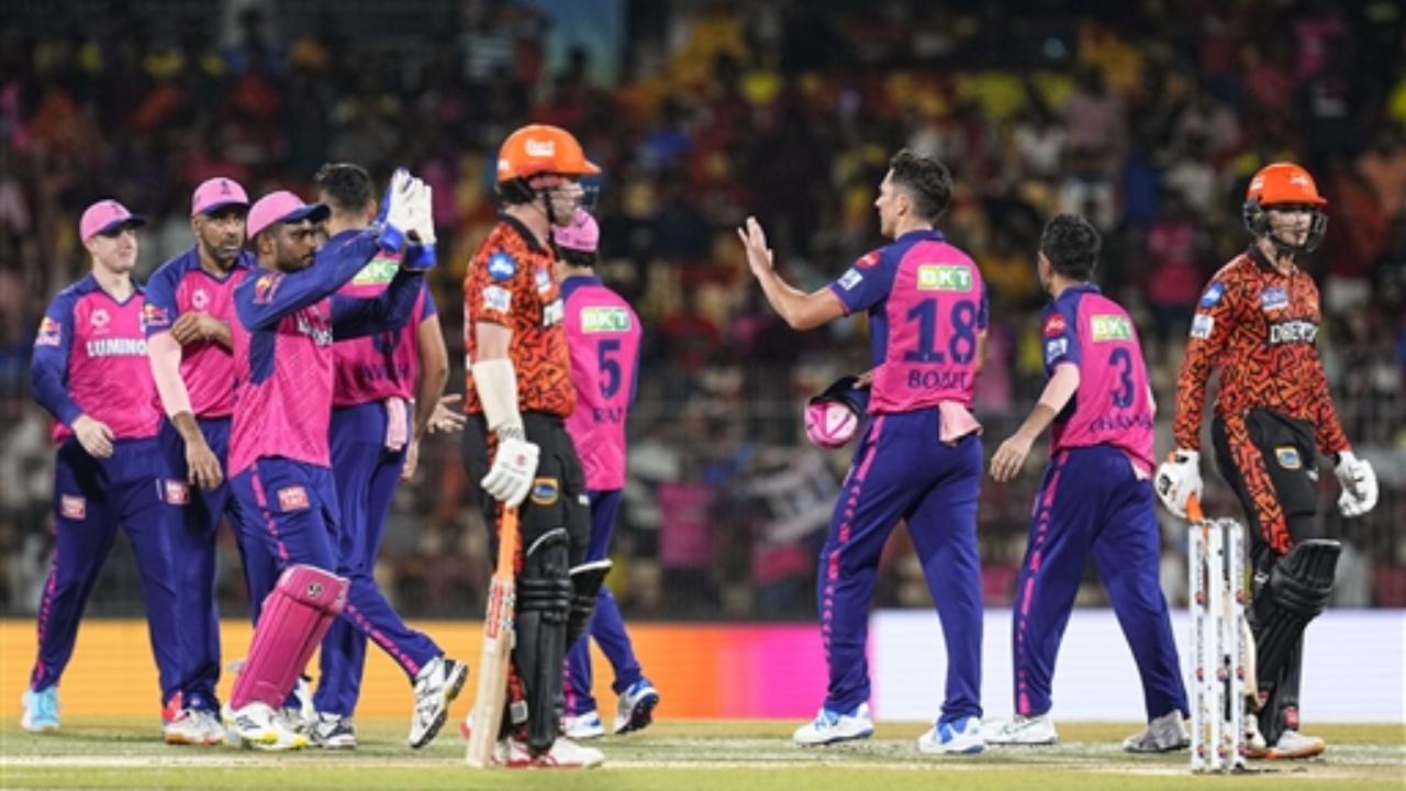 Sunrisers Hyderabad managed to put a total of 175 runs on board for the loss of nine wickets against Rajasthan Royals. Trent Boult and Avesh Khan registered two wickets each to their names. Sandeep Sharma bagged two wickets from the other hand. Heinrich Klaasen was the highest run-scorer for SRH. His knock of 50 runs came in 34 deliveries which were laced with 4 fours