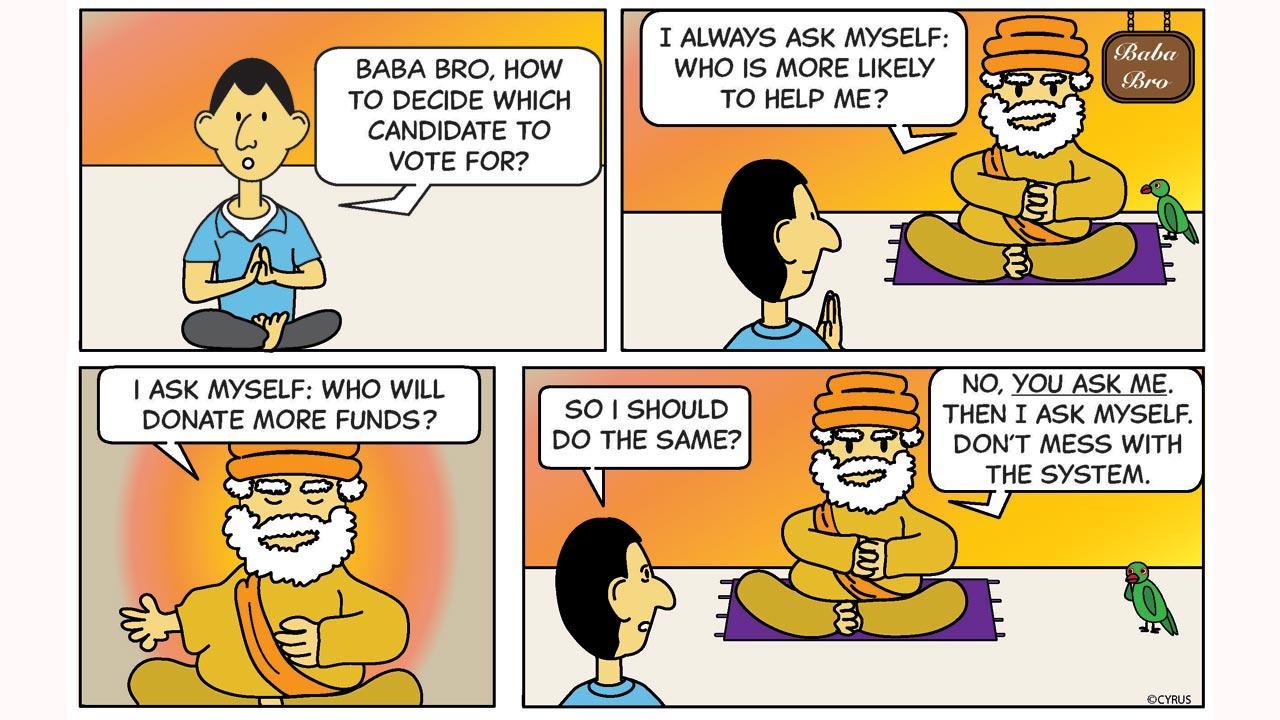 Sunday Cartoon: Cyrus Daruwala Presents - Zal