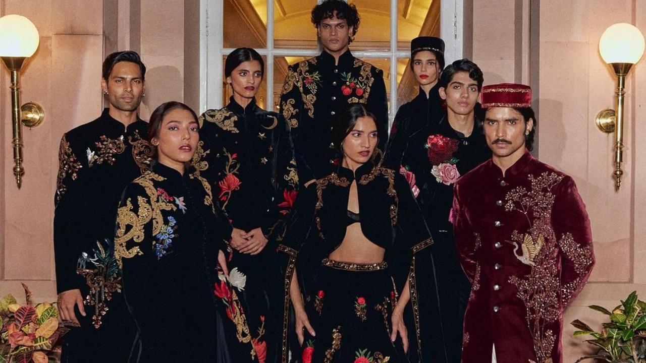 Rohit Bal returned to the runway almost an year after a health scare to conclude the Lakme Fashion Week with his flamboyant collection.