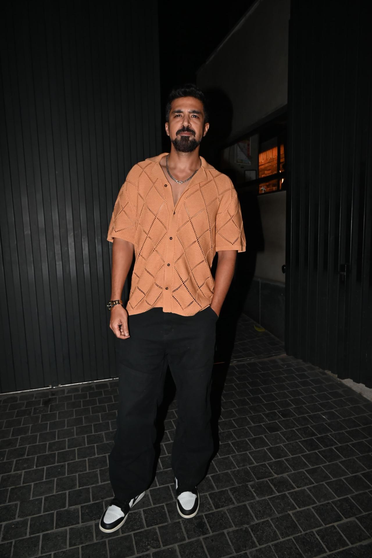 Saqib Saleem at the screening of All We Imagine As Light