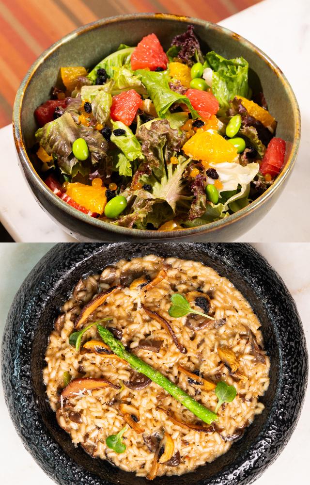 Apart from non-veg dishes, the menu also keeps vegetarian food in focus with delights like crispy brussel sprouts with garlic yogurt & pomegranate molasses.