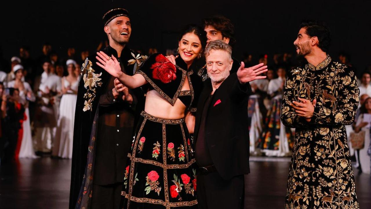 The grand finale, with Ananya Panday as the showstopper, was a celebration of nature’s elegance, where fashion bloomed into art, leaving an indelible mark on the world of haute couture. 