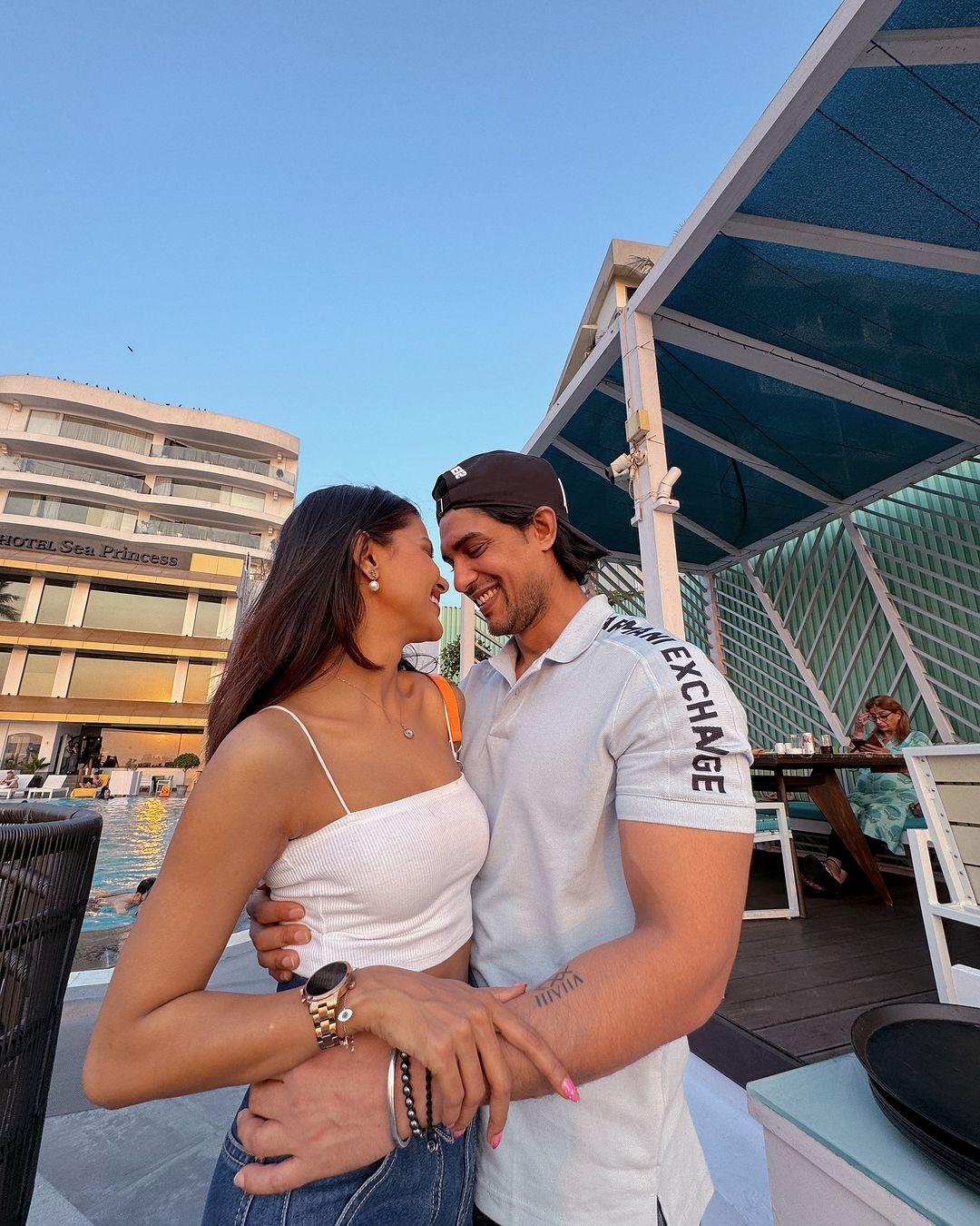 This picture came when Ankit wished his rumoured girlfriend on her birthday, leaving fans wondering how they could be 