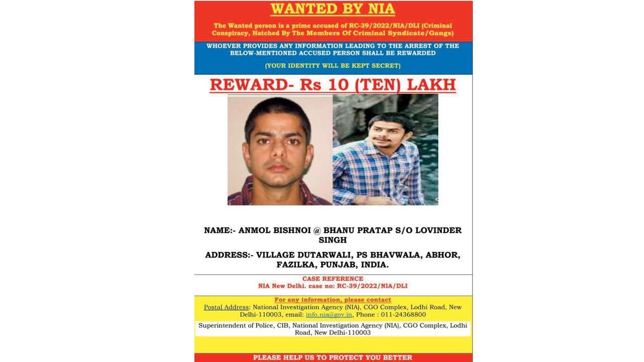 Bishnoi brother Anmol detained in California