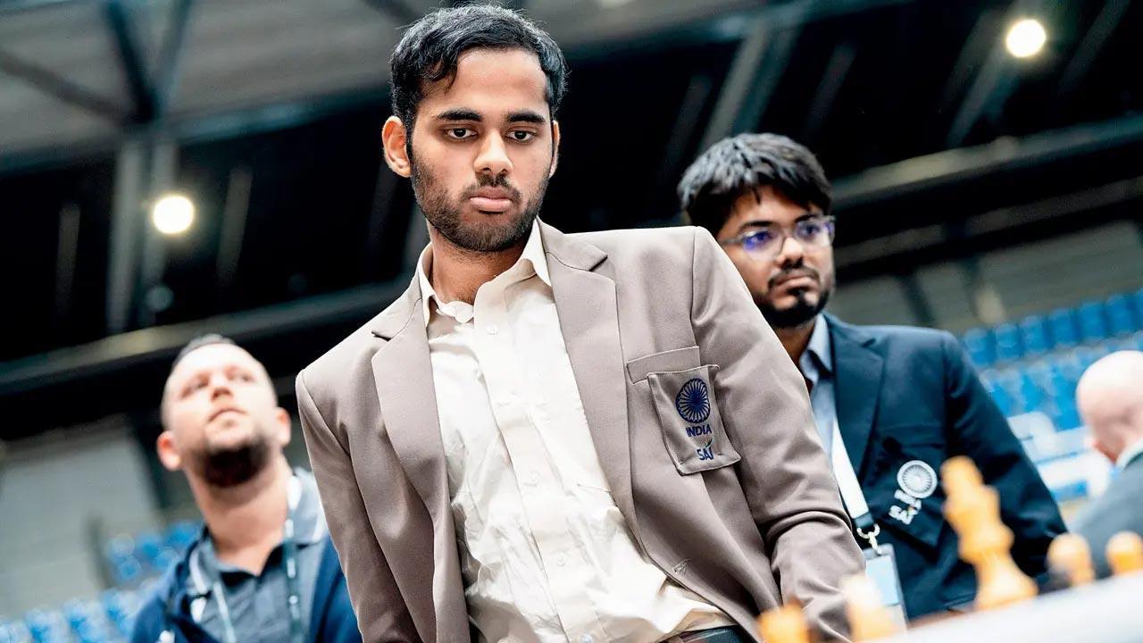 Chennai Grand Masters: Erigaisi holds Aronian