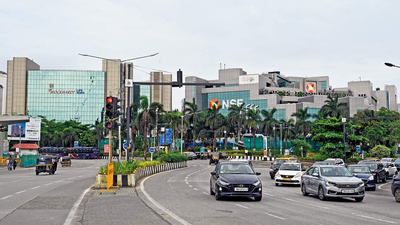 Despite high rents, working and living in Bandra Kurla Complex can be a nightmare. File Pic/Ashish Raje 