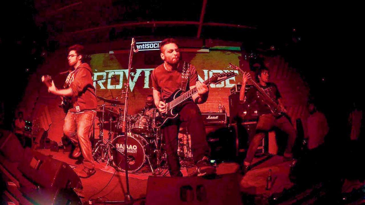 Providence performing at antisocial, Lower Parel