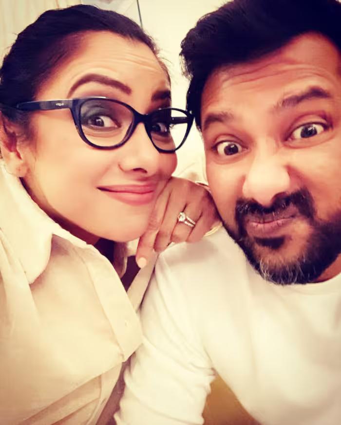 Rupali Ganguly, known from the Anupama serial, shares a close bond with her real brother, Vijay Ganguly. They often share pictures celebrating different festivals