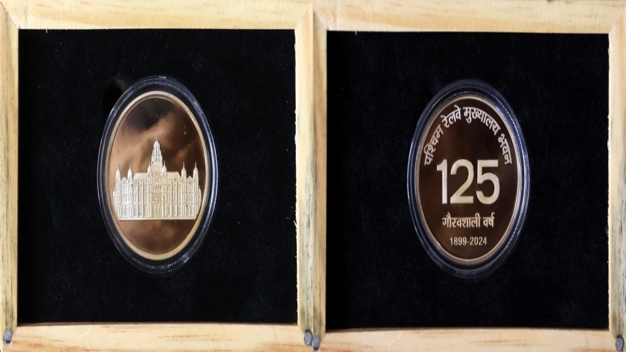 Mumbai: Western Railway releases souvenir coin on eve of 74th anniversary