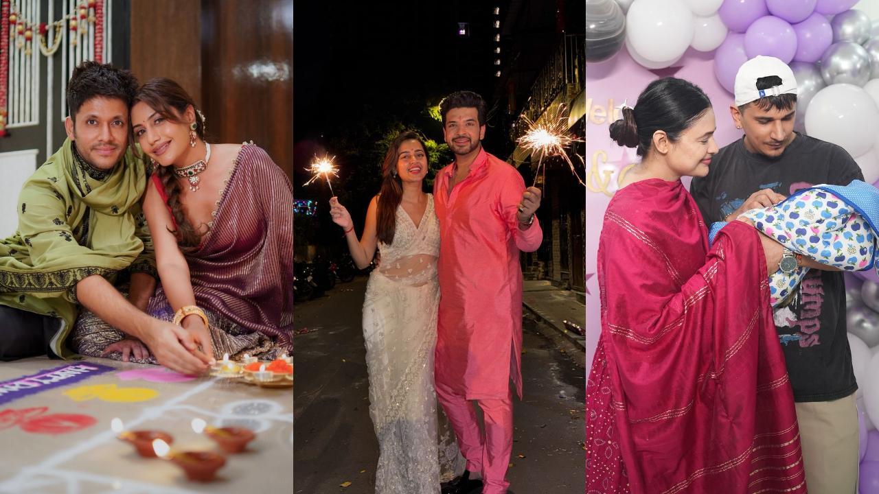 From Karan-Tejasswi to Prince-Yuvika, here's how TV stars celebrated Diwali