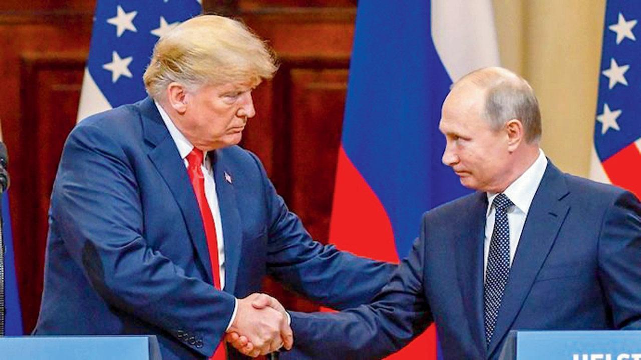 Trump, Putin speak over phone