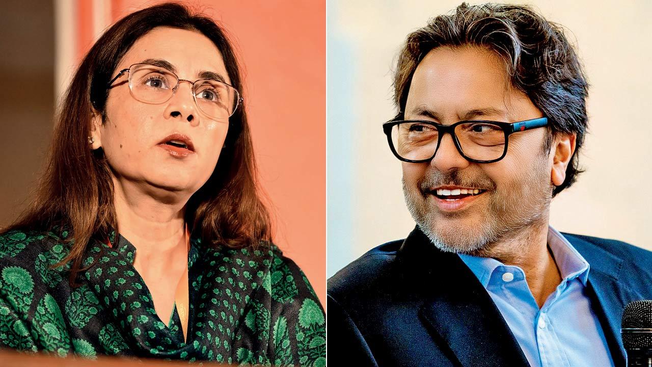 Huma Khalil and Sanjiv Saraf