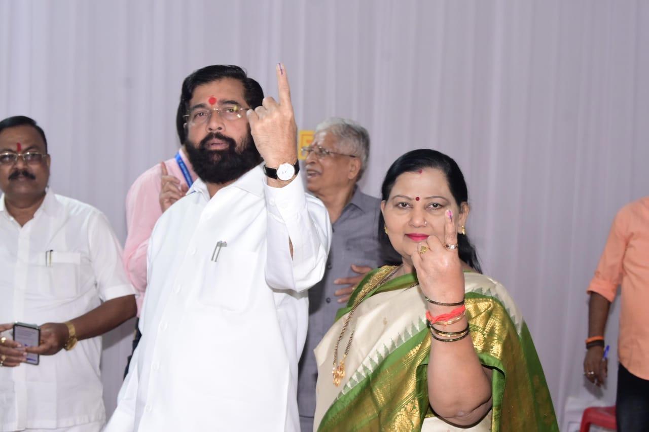 Shinde, who heads the ruling Shiv Sena and seeking his re-election from the Kopri-Pachpakhadi assembly constituency in Thane, was talking to reporters after casting his vote along with his family members, including his MP son Shrikant Shinde