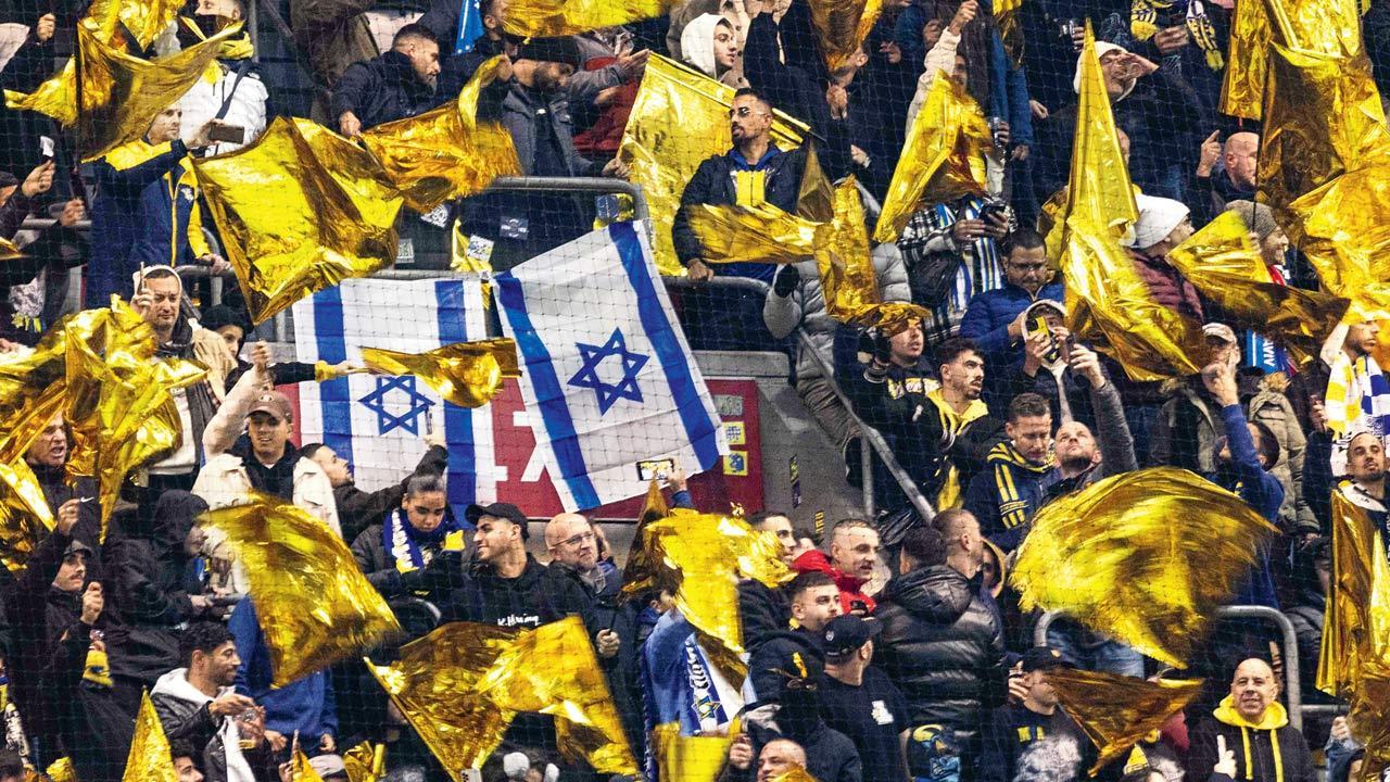 Five hospitalised, 62 detained after attacks on Israeli football fans