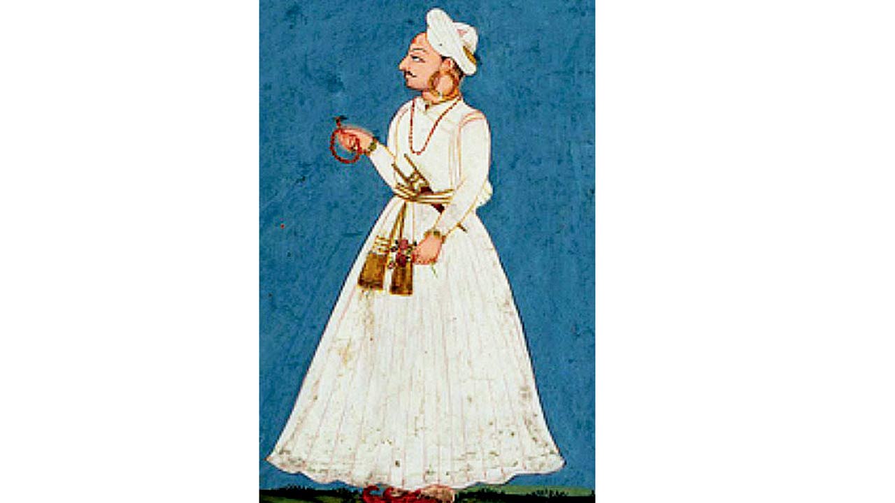 A painting of Ragunath Rao. Pic Courtesy/Wikimedia Commons 