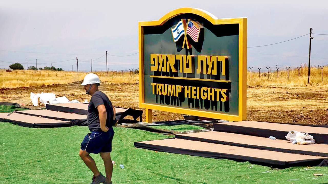 Hope for Israeli settlement named after Donald Trump