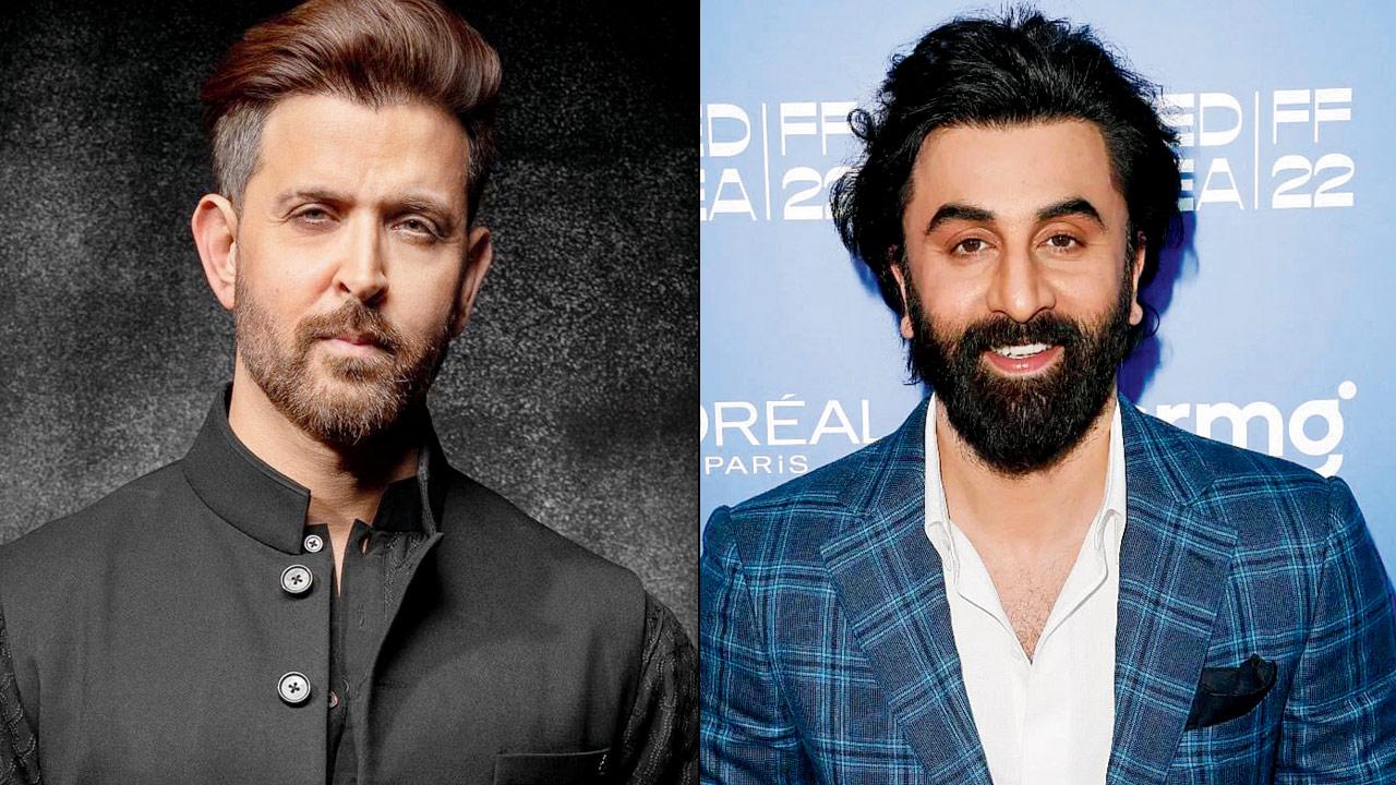 Hrithik Roshan and Ranbir Kapoor
