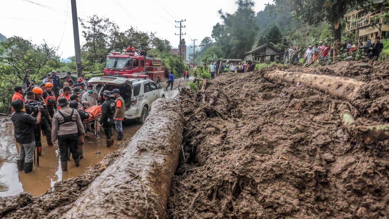 Seasonal rain from about October to March frequently causes flooding and landslides in Indonesia, an archipelago of 17,000 islands where millions of people live in mountainous areas or near fertile flood plains