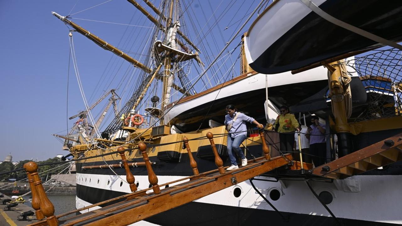 Meanwhile, speaking on the sidelines of Amerigo Vespucci's call on Mumbai port and the Villaggio Italia exposition arranged to coincide with it, senior Italian minister Adolfo Urso said 'new geopolitical events' make it necessary to consolidate the lines of communication between the two countries