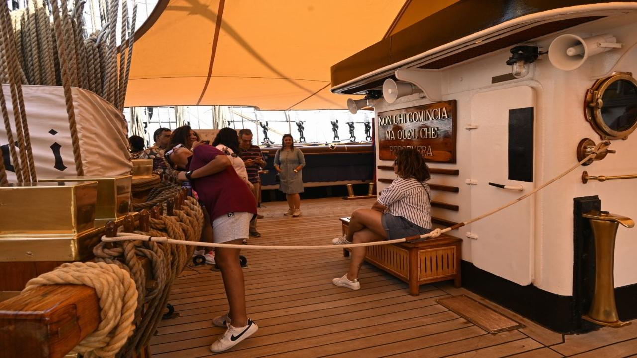 The Amerigo Vespucci has stunning interiors, which have been preserved to reflect its nearly century-old elegance