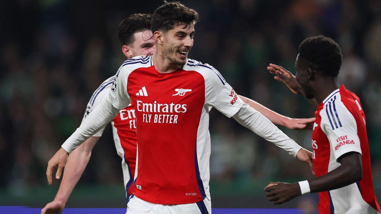 Arsenal crush Sporting in Champions League to extend revival