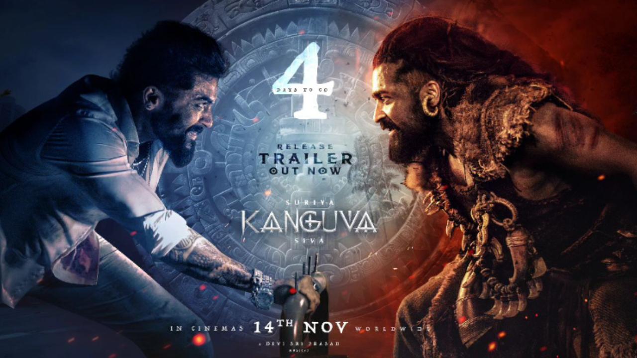 Kanguva trailer: Suriya starrer promises a larger-than-life experience with an epic time-travel twist