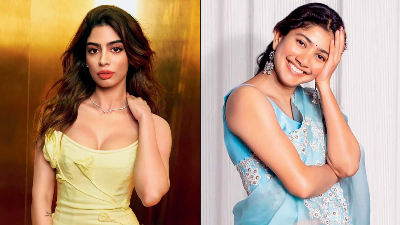 Khushi Kapoor and Sai Pallavi