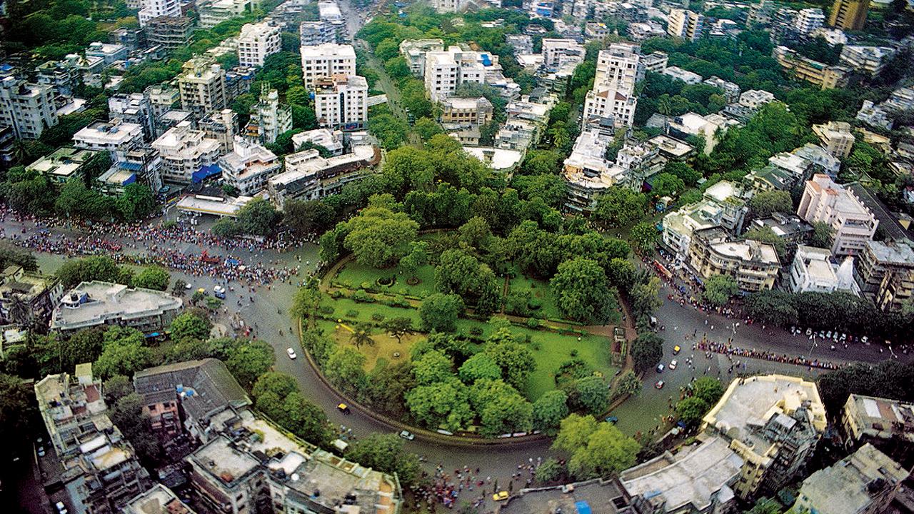 King’s Circle. Pic Courtesy/Jehangir Sorabjee, Above Bombay