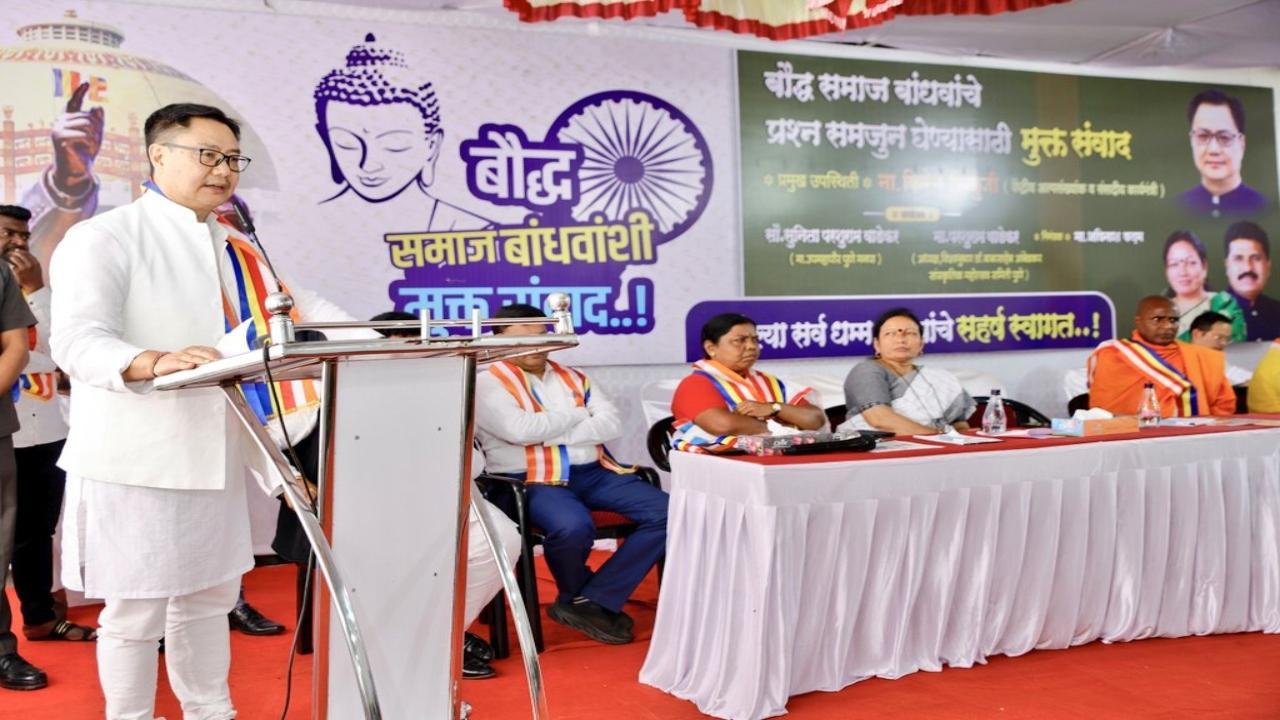 Rahul Gandhi immature, Congress unlikely to progress under him: Union Minister Kiren Rijiju in Maharashtra