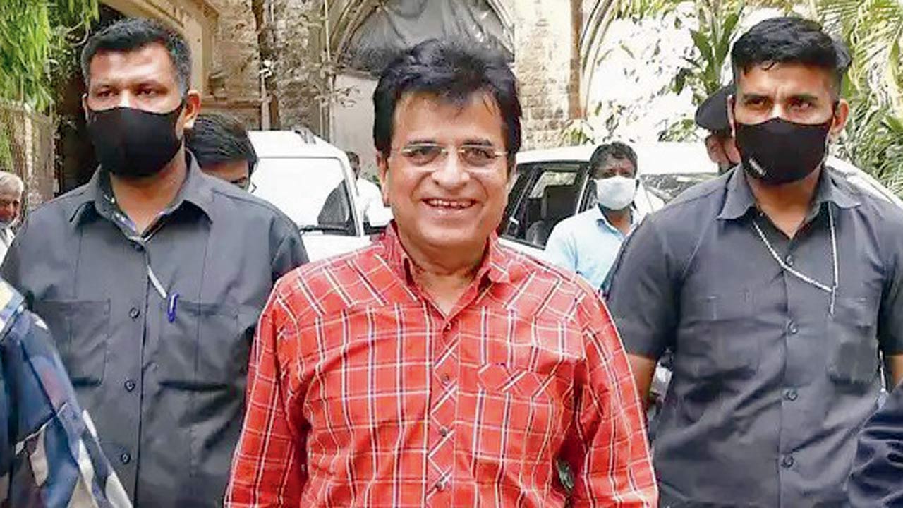 Former BJP MP Kirit Somaiya. PICS/SAYYED SAMEER ABEDI