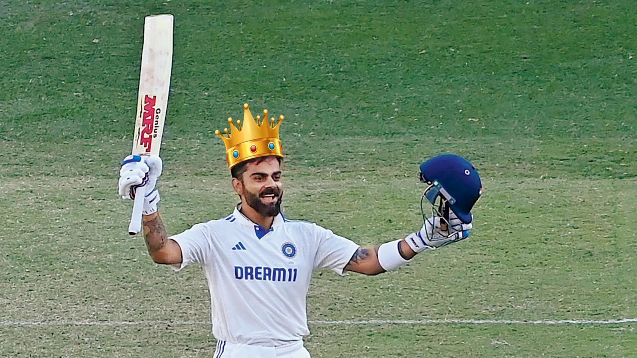 King Kohli reclaims his throne