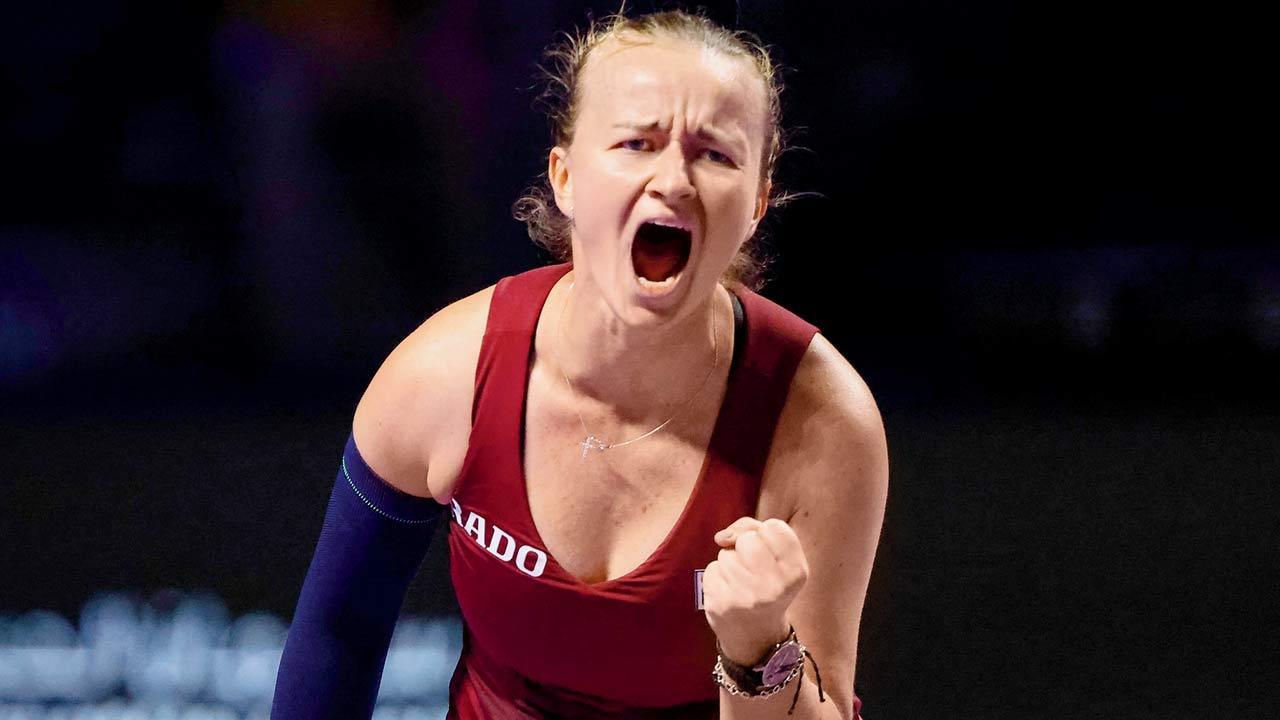 Krejcikova quashes Pegula’s last-four hopes