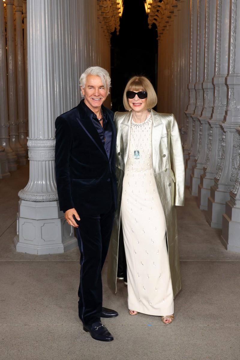 Anna Wintour graced the Lacma Art film Gala