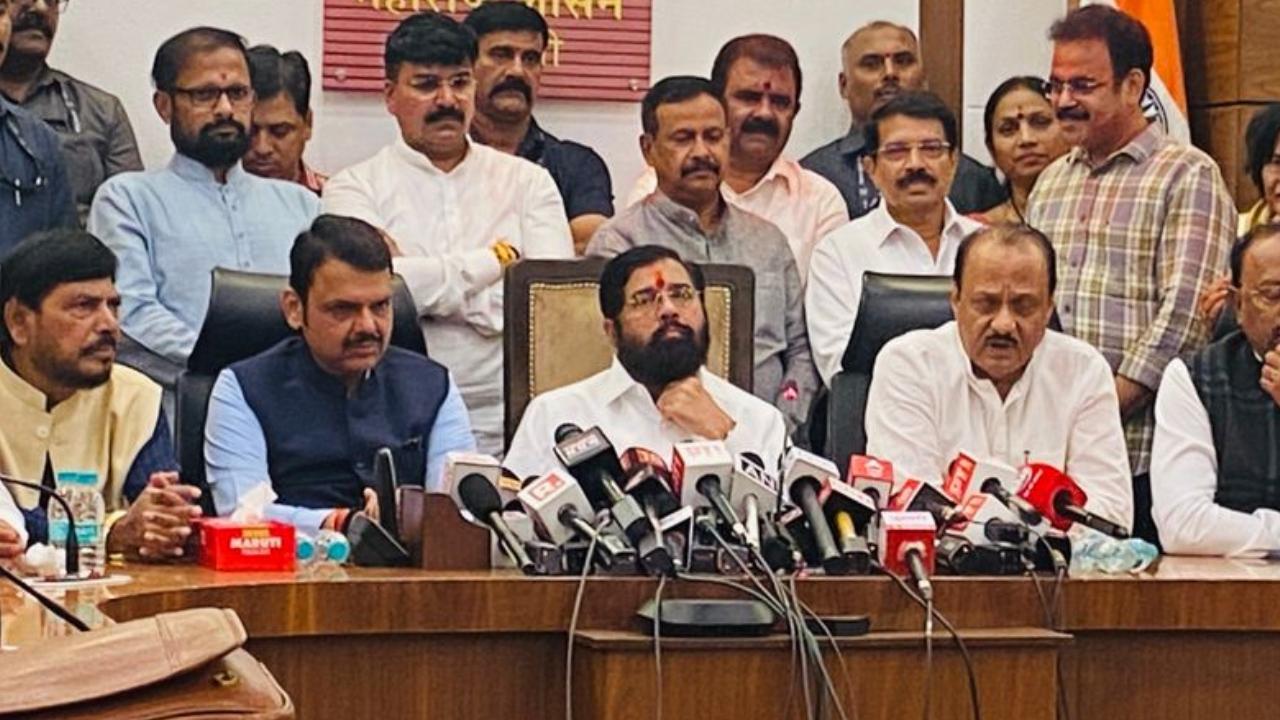 Referring to the poor showing of the rival factions, both Shinde and Ajit Pawar said the results showed to whom the Shiv Sena and NCP belong