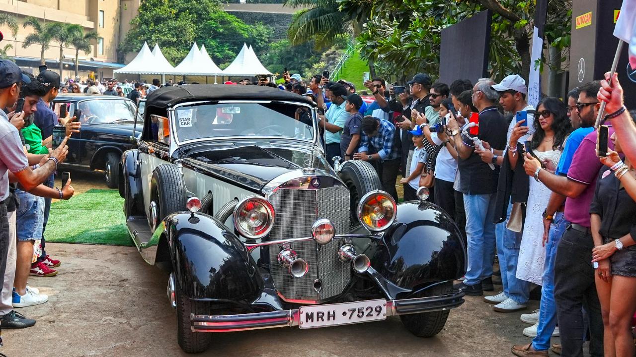 Mercedes-Benz Classic Car Rally 2024 in Bandra sees over 95 timeless classics with 60 making their debut at the show