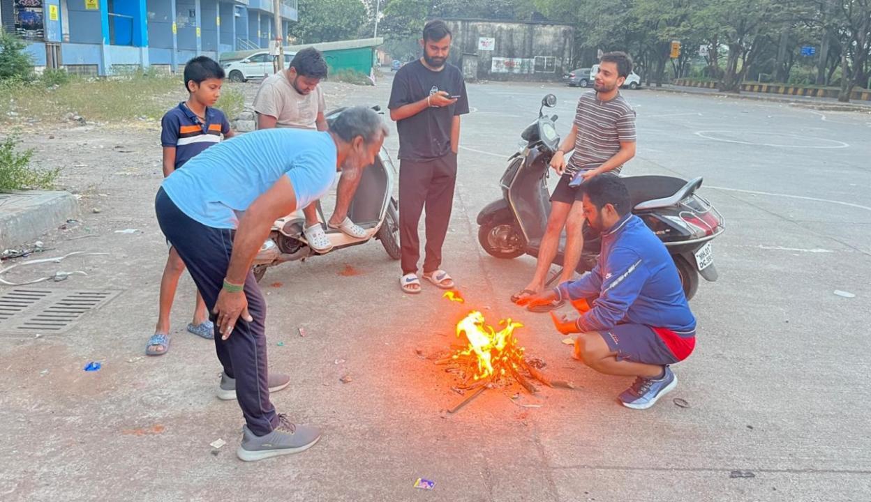 Mumbai weather updates: City witnesses drop in temperature, AQI at 130
