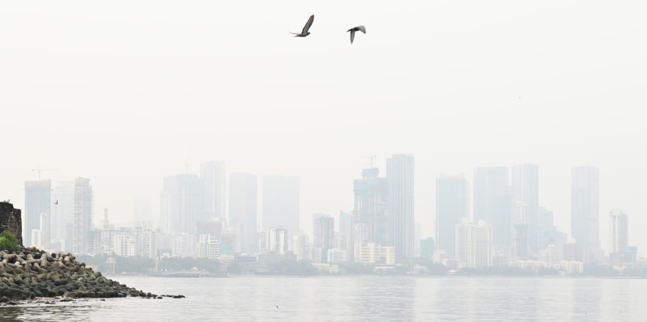 Mumbai weather updates: City's air quality remains 'moderate' with AQI at 144