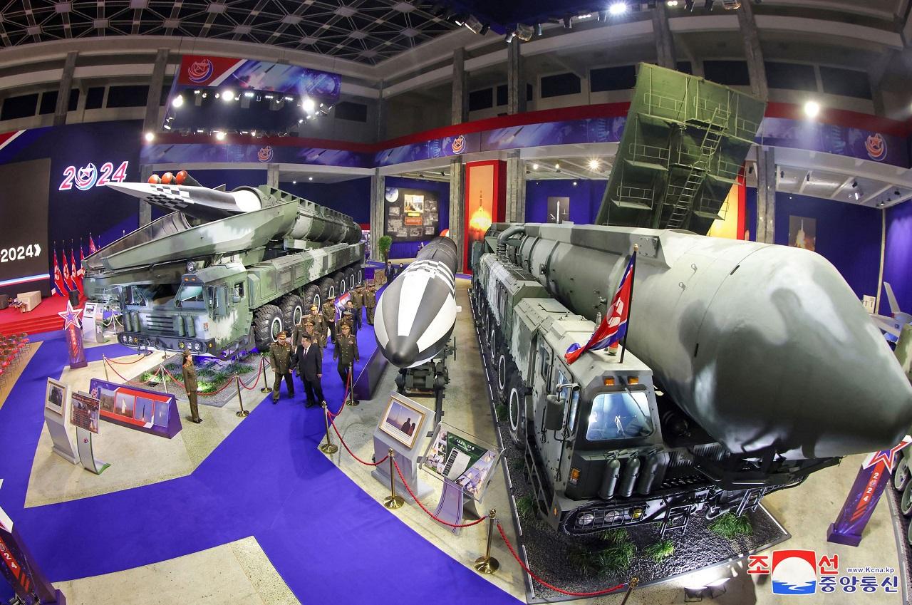 Kim's expanding nuclear weapons and missile programs include various weapons targeting South Korea and Japan and longer-range missiles that have demonstrated the range to reach the US mainland. Analysts say Kim's nuclear push is aimed at eventually pressuring Washington into accepting North Korea as a nuclear power and to negotiate economic and security concessions from a position of strength