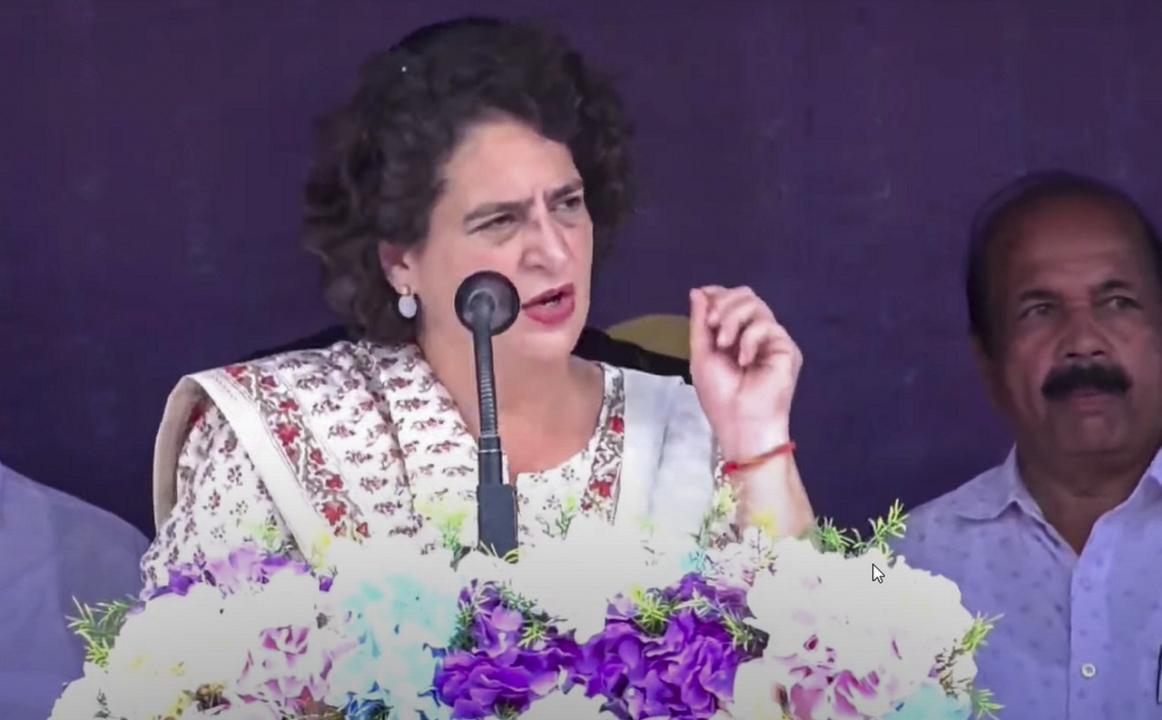 BJP, PM Modi 'trying to destroy' Constitutional values: Priyanka Gandhi Vadra