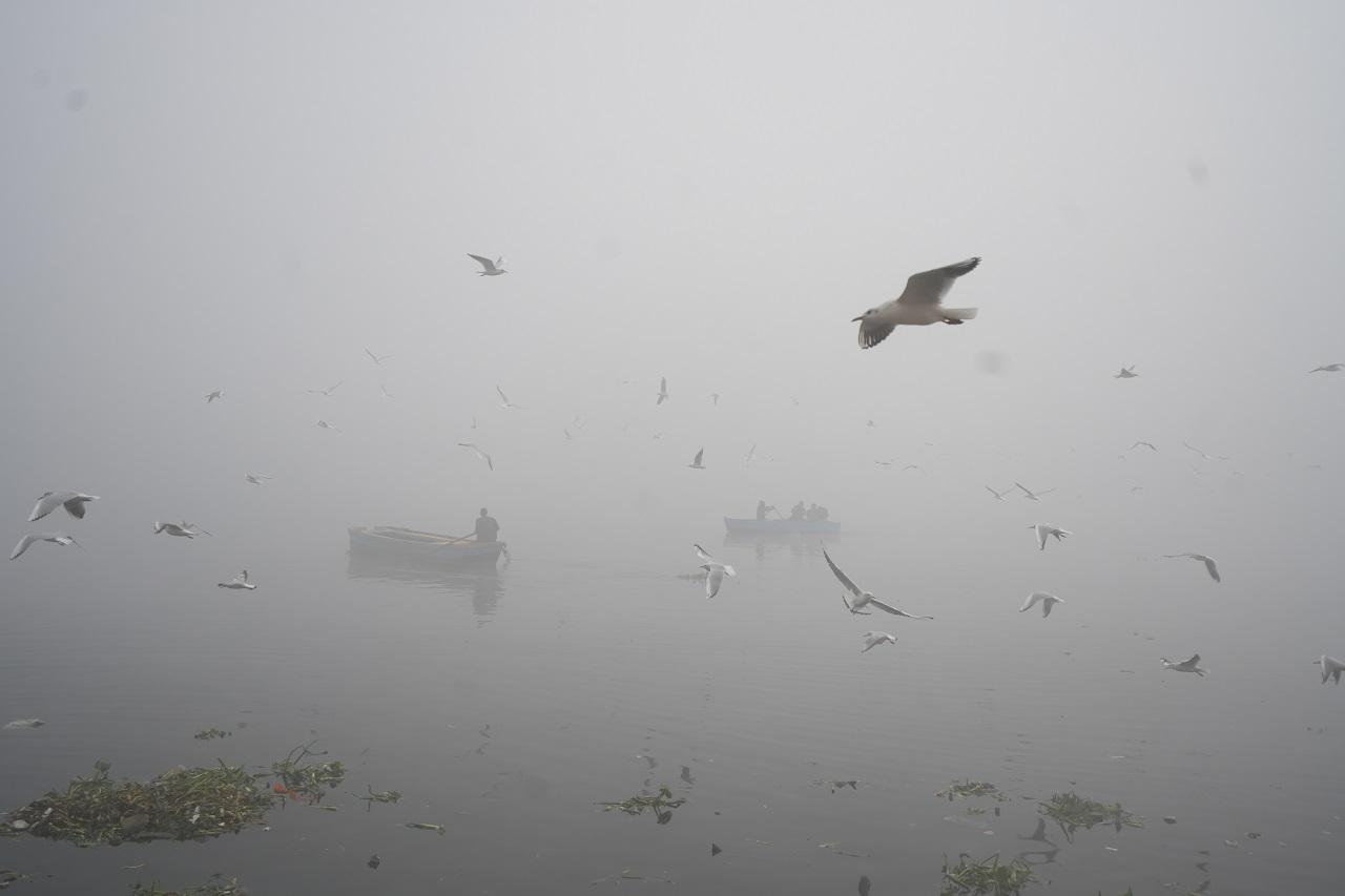 According to the Central Pollution Control Board, Delhi's Air Quality Index at 9 am was 428, which falls in the 'severe' category