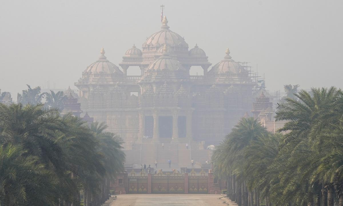 Delhi air pollution: Air quality improves slightly in city