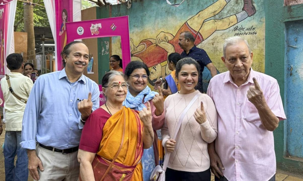 Maharashtra elections 2024: 27.73 per cent voter turnout recorded in Mumbai city’s 10 constituencies till 1 pm