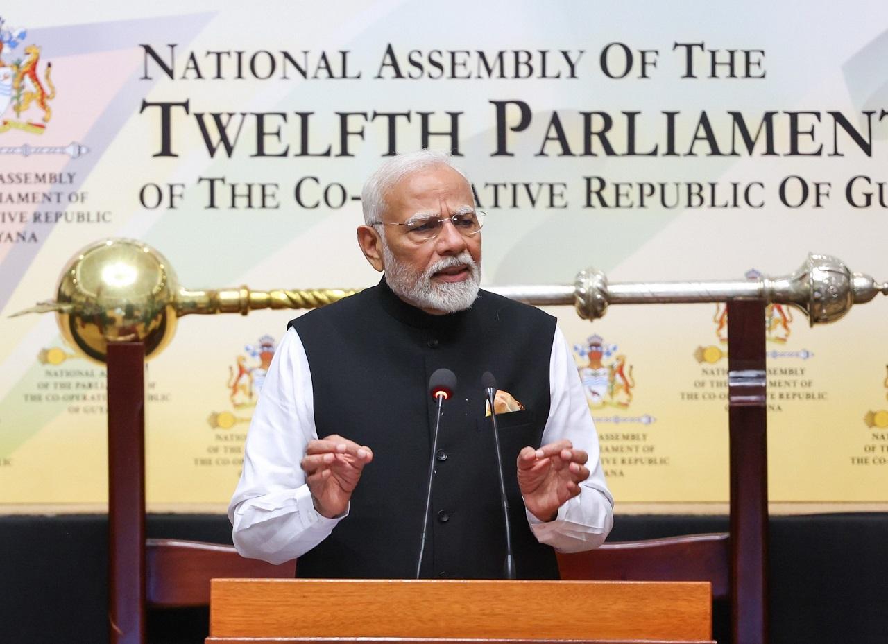The prime minister's comments during an address at a special session of the Parliament of Guyana came amid growing global concerns over China's expansionist behaviour as well as conflicts arising out of territorial disputes